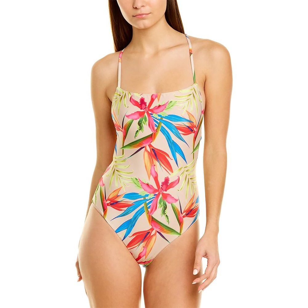 NEW VYB 'Summer Feels' one piece swimsuit size Small MSRP $67 NWT